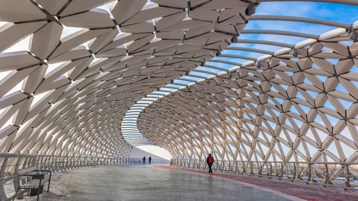 Atyrau Fish Bridge, Astana