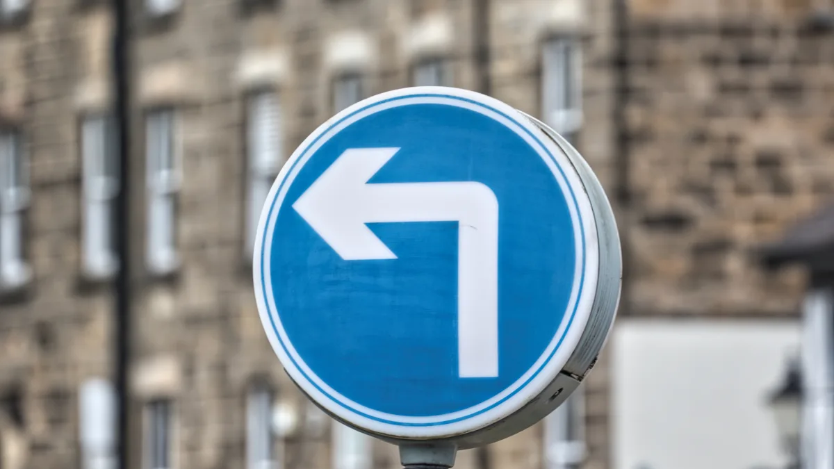 left turn