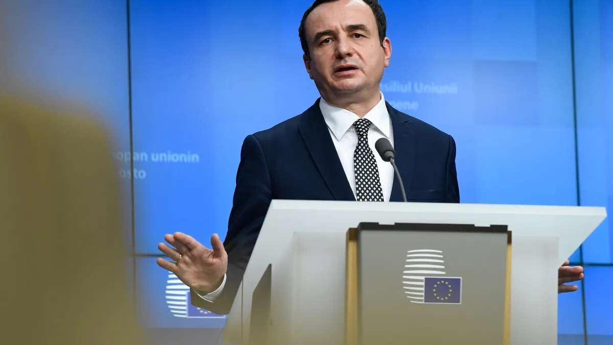 albin kurti kosovo