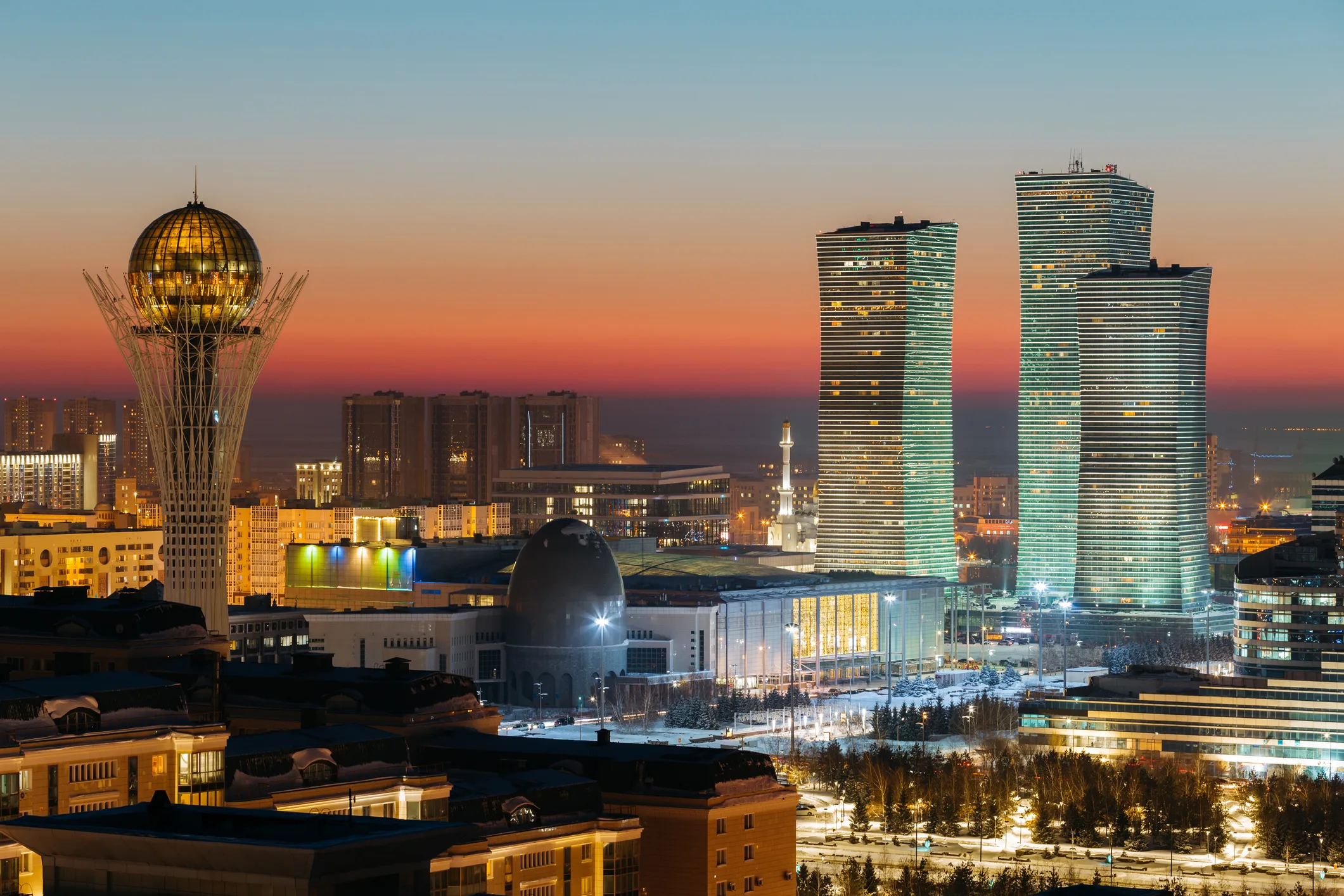 private investment in central asia