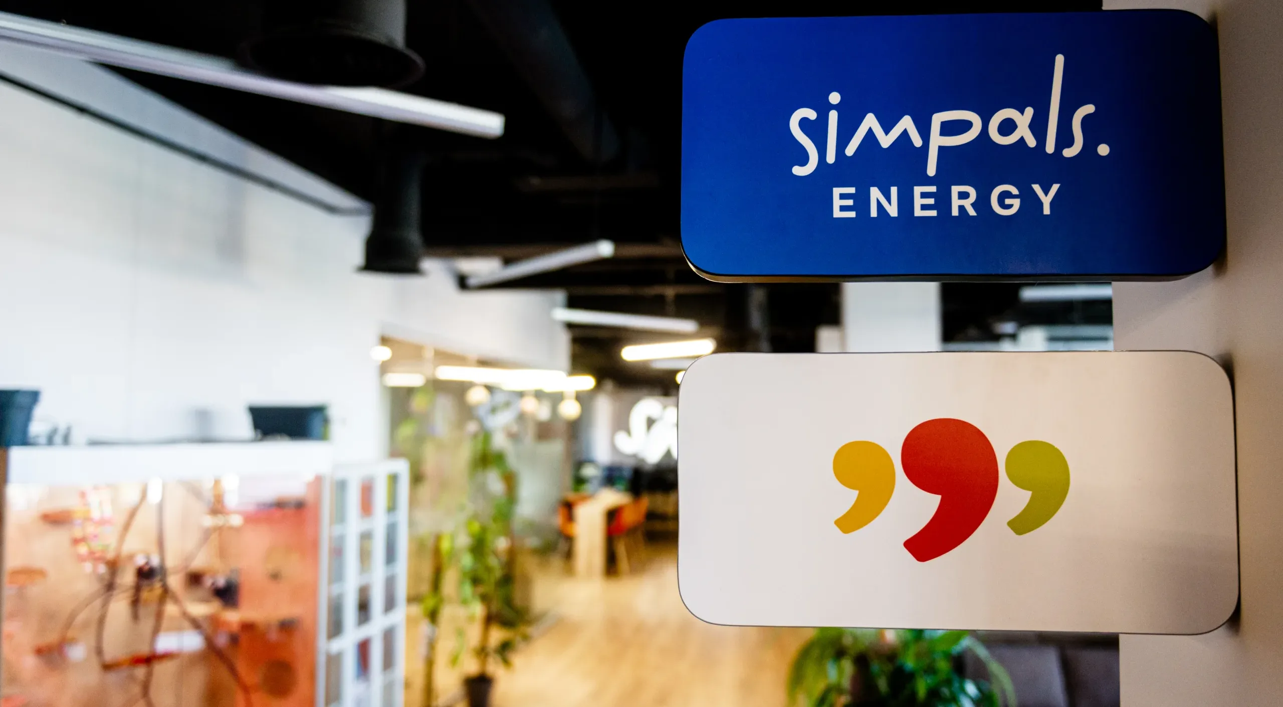 Simpals Energy office sign in Chișinău, symbolizing Moldova’s leading tech hub and start-up ecosystem driving innovation.