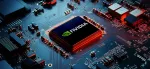 Nvidia microchip on a motherboard, symbolizing Nvidia’s rise as the world’s most valuable semiconductor company and Europe’s geo-economic weakness.