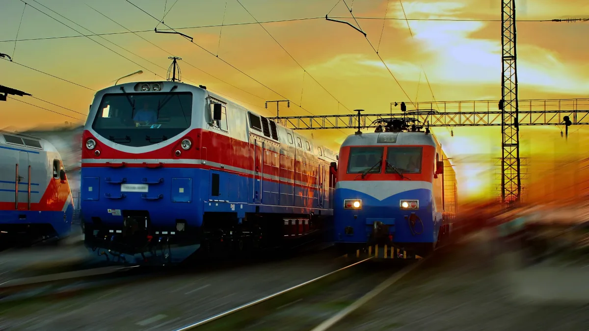 trains in kazakhstan