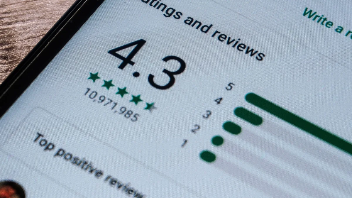 online reviews